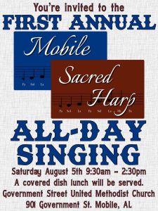 Read more about the article All-Day Singing – August 3rd