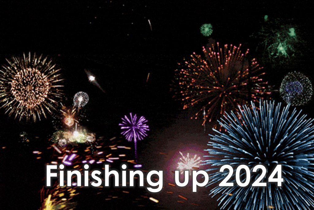 Finishing Up 2024 - December 29th